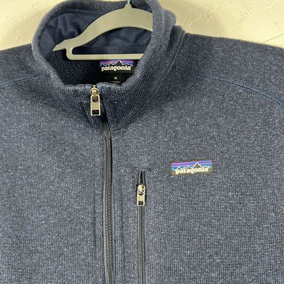 🔥 PATAGONIA BETTER SWEATER SHERPA FLEECE VEST Navy Men’s XL - PERFECT Condition - Picture 3 of 10